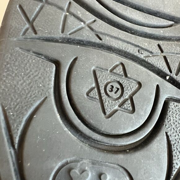 Camper Courb Leather Navy Sneaker 37/7 Lace Up Women’s Comfort - Picture 4 of 5